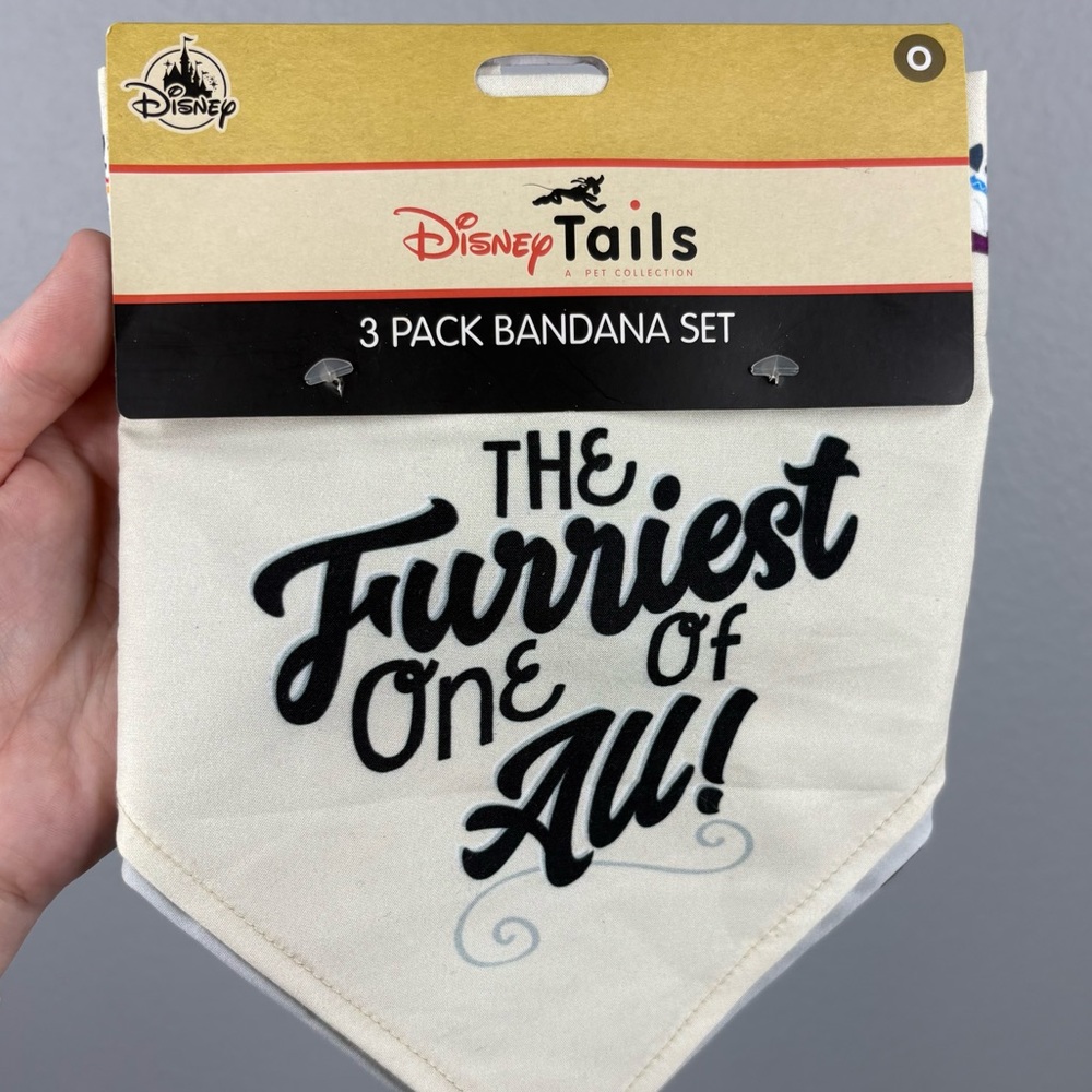 DisneyTails 3 pk Bandana Set for Pets